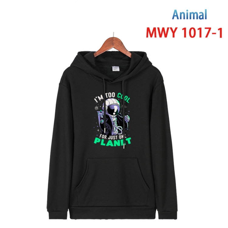 Squid game Long sleeve hooded patch pocket cotton sweatshirt from S to 4XL MQY-1017