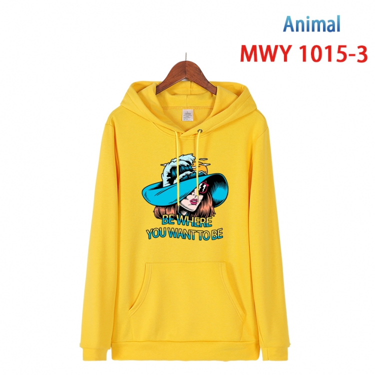 Squid game Long sleeve hooded patch pocket cotton sweatshirt from S to 4XL  MQY-1015-3