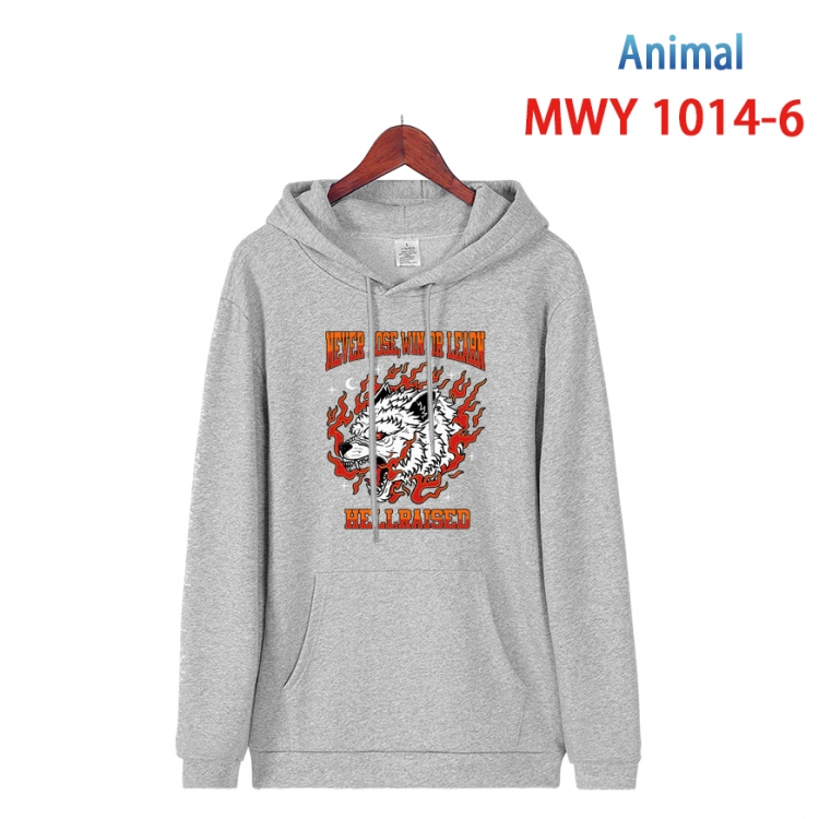 Squid game Long sleeve hooded patch pocket cotton sweatshirt from S to 4XL  MQY-1014-6