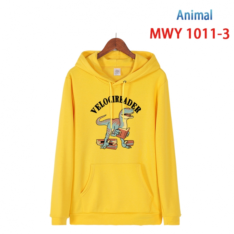 Squid game Long sleeve hooded patch pocket cotton sweatshirt from S to 4XL  MQY-1011-3