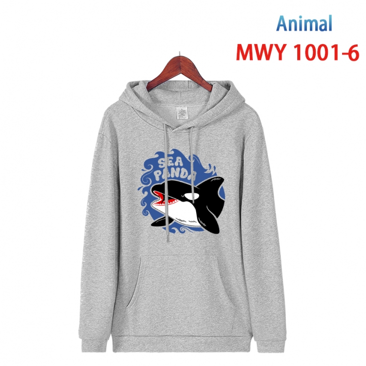 Squid game Long sleeve hooded patch pocket cotton sweatshirt from S to 4XL  MQY-1001-6