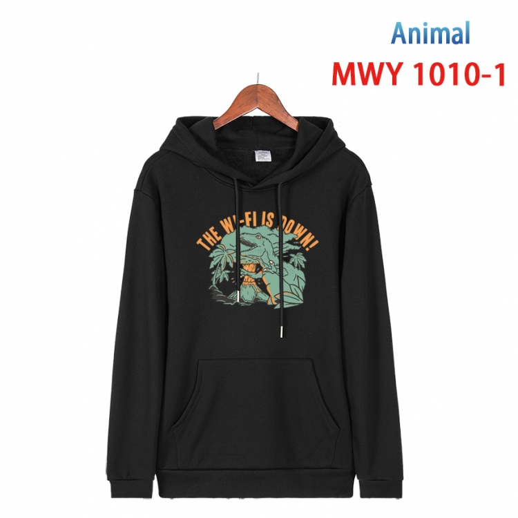 Squid game Long sleeve hooded patch pocket cotton sweatshirt from S to 4XL  MQY-1010