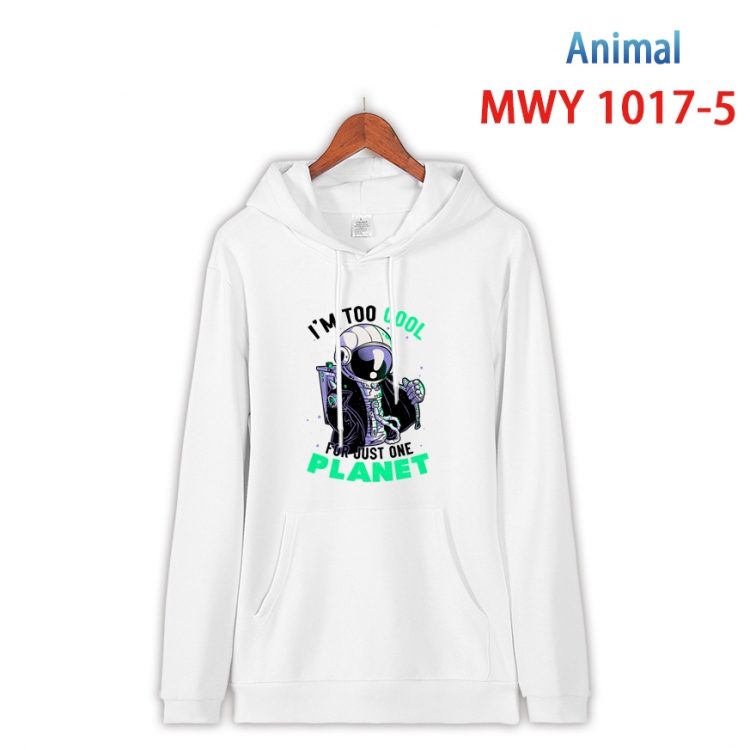 Squid game Long sleeve hooded patch pocket cotton sweatshirt from S to 4XL MQY-1017-5