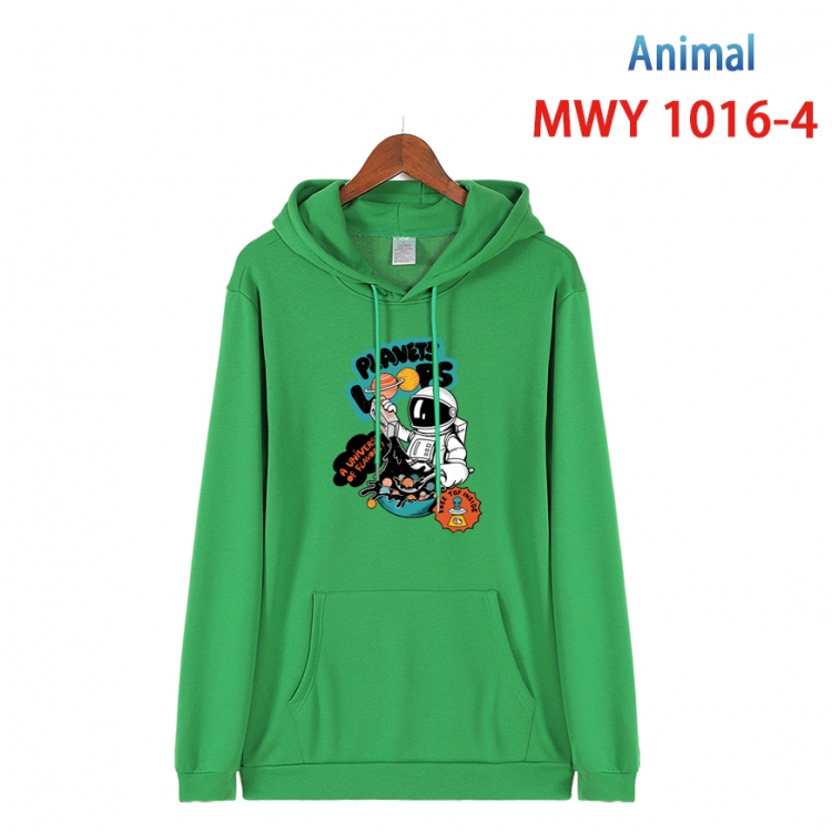 Squid game Long sleeve hooded patch pocket cotton sweatshirt from S to 4XL  MQY-1016-4