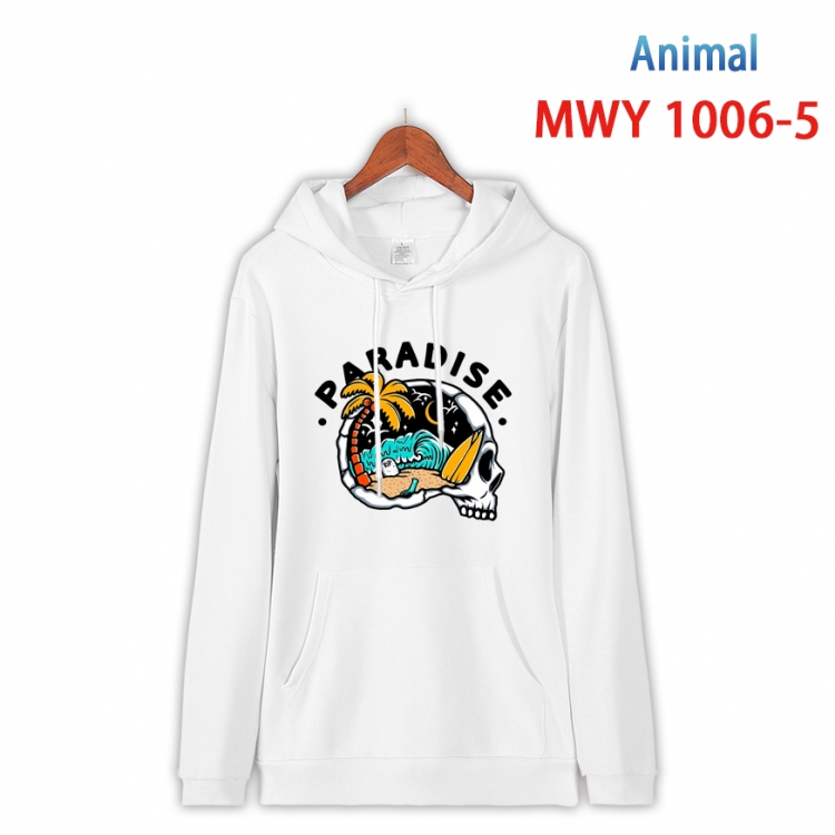 Squid game Long sleeve hooded patch pocket cotton sweatshirt from S to 4XL MQY-1006-5