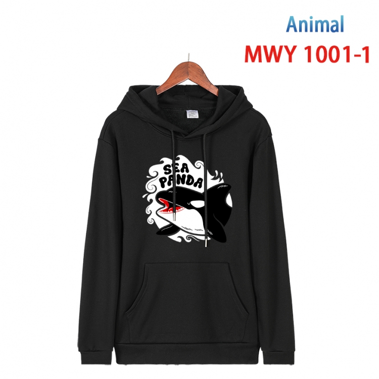 Squid game Long sleeve hooded patch pocket cotton sweatshirt from S to 4XL MQY-1001