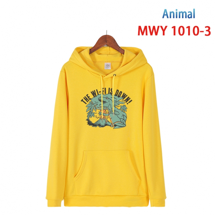 Squid game Long sleeve hooded patch pocket cotton sweatshirt from S to 4XL MQY-1010-3