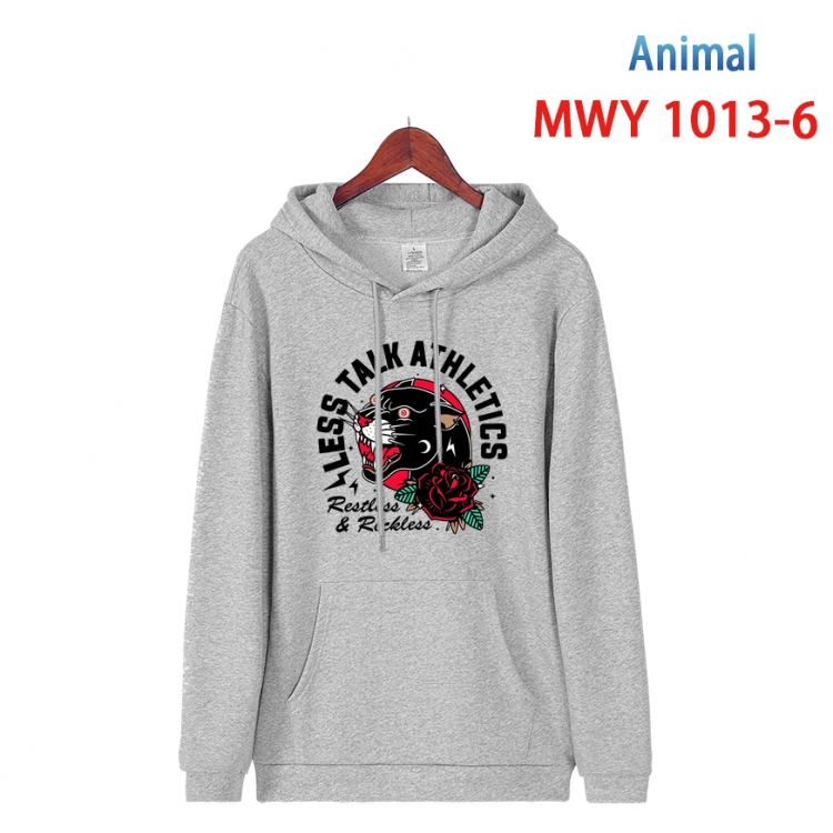 Squid game Long sleeve hooded patch pocket cotton sweatshirt from S to 4XL  MQY-1013-6