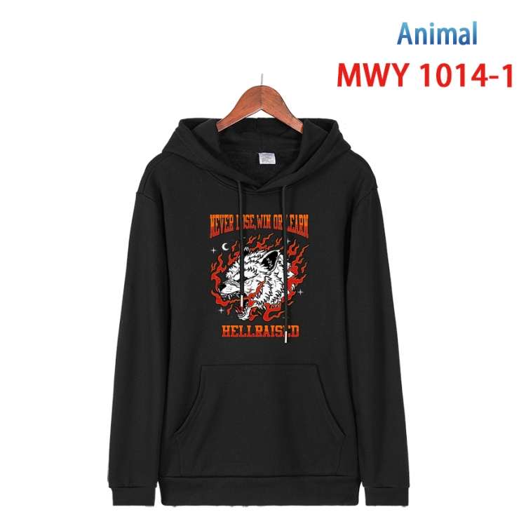 Squid game Long sleeve hooded patch pocket cotton sweatshirt from S to 4XL  MQY-1014