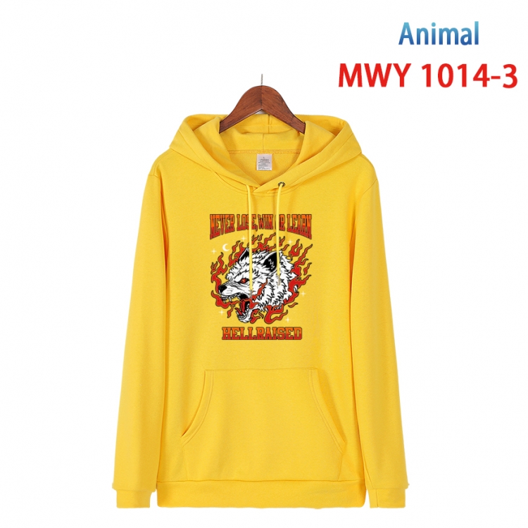 Squid game Long sleeve hooded patch pocket cotton sweatshirt from S to 4XL  MQY-1014-3