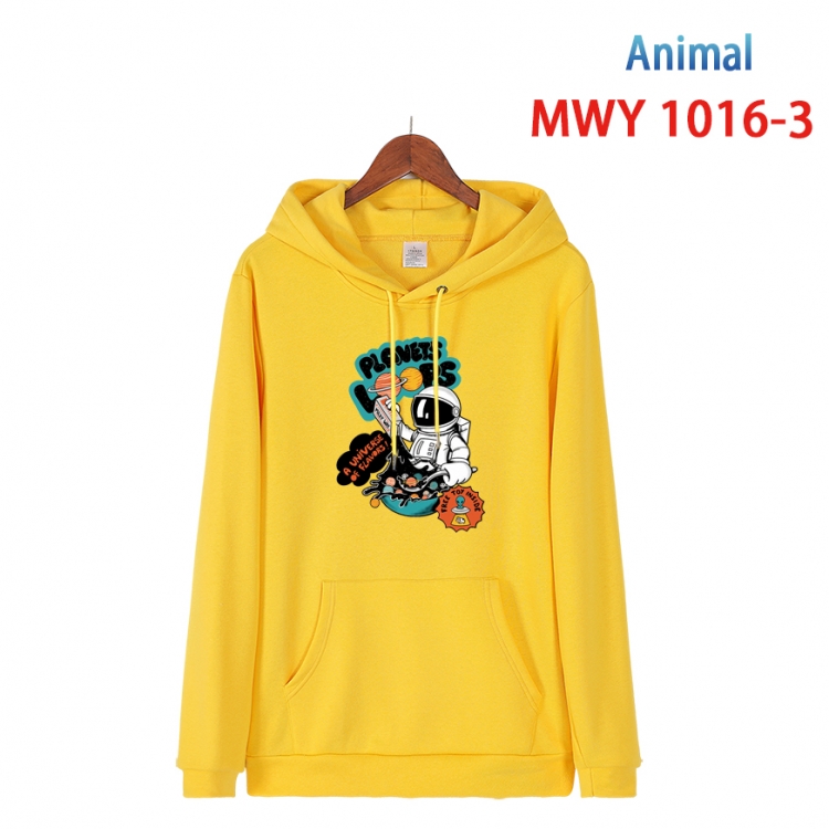 Squid game Long sleeve hooded patch pocket cotton sweatshirt from S to 4XL  MQY-1016-3