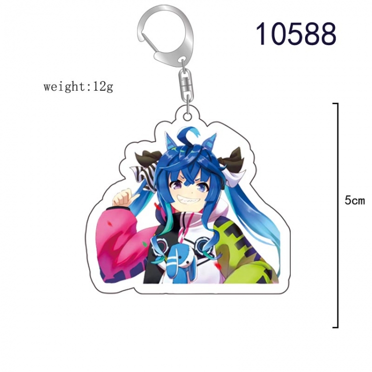 Pretty Derby Anime acrylic Key Chain  price for 5 pcs   10588