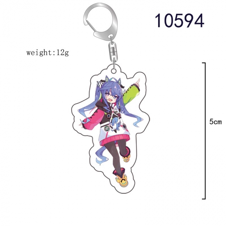 Pretty Derby Anime acrylic Key Chain  price for 5 pcs   10594