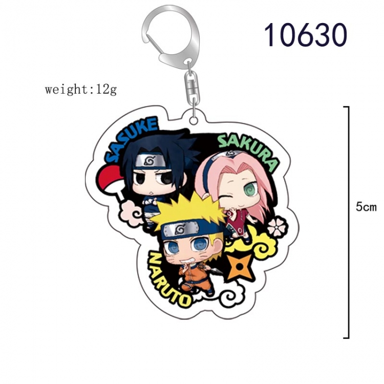 Naruto Anime acrylic Key Chain  price for 5 pcs  10617