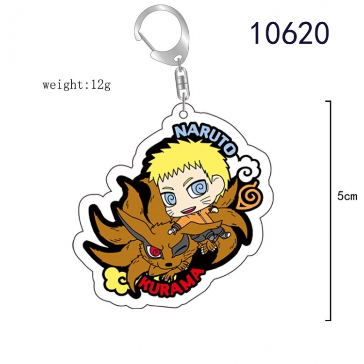 Naruto Anime acrylic Key Chain  price for 5 pcs  10620