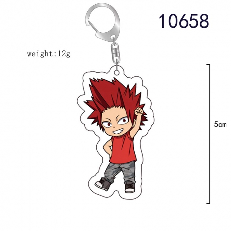 My Hero Academia Anime acrylic Key Chain  price for 5 pcs  10658