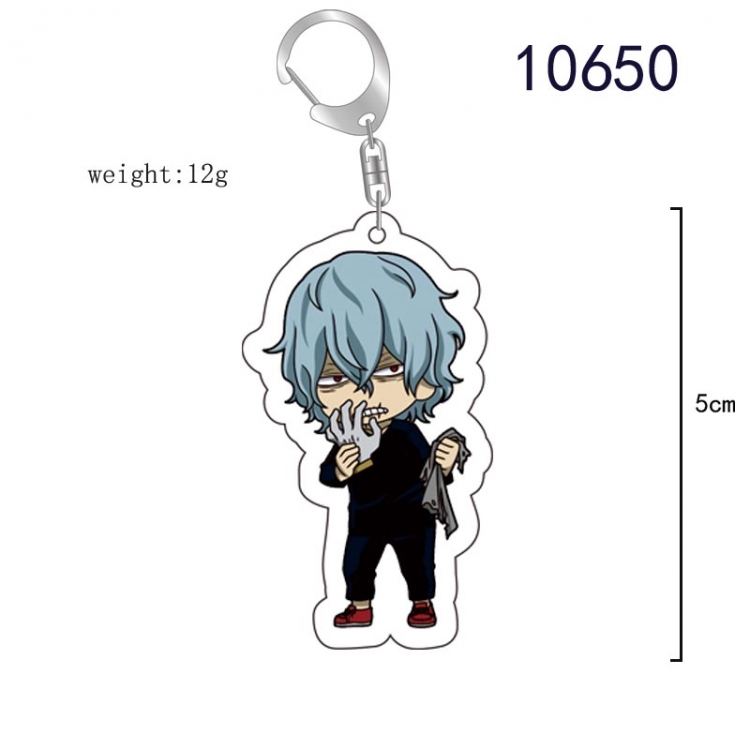 My Hero Academia Anime acrylic Key Chain  price for 5 pcs  10650