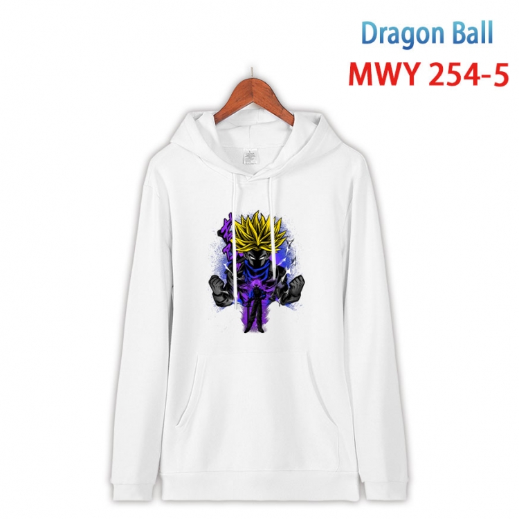 DRAGON BALL  Cotton Hooded Patch Pocket Sweatshirt from S to 4XL MWY-254-5