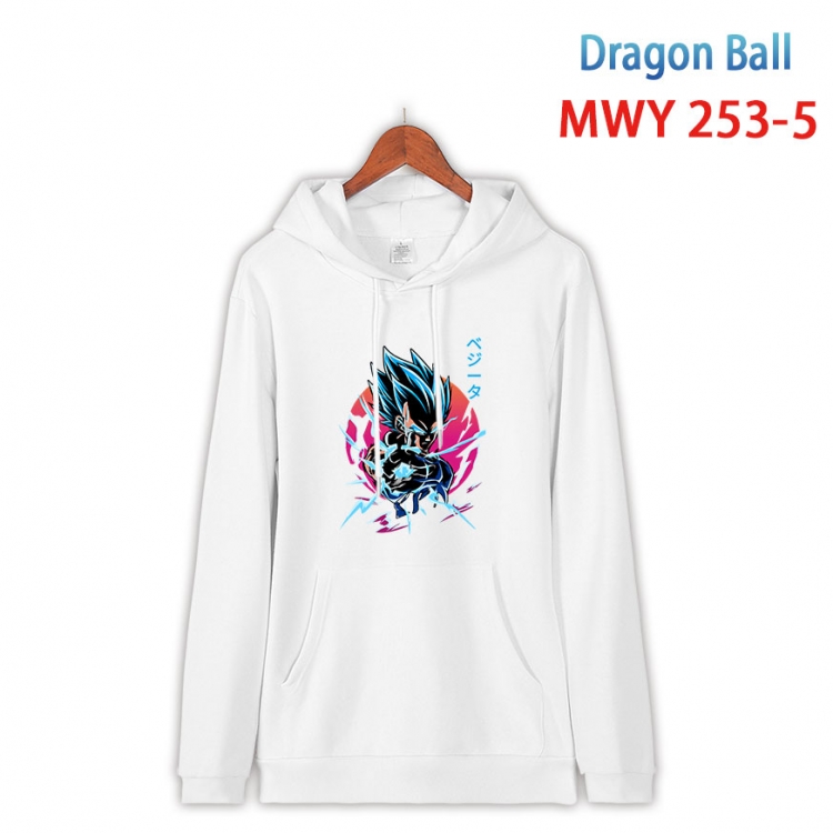 DRAGON BALL  Cotton Hooded Patch Pocket Sweatshirt from S to 4XL MWY-253-5