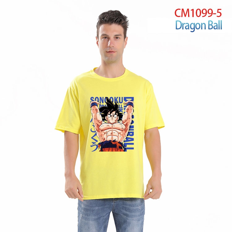 DRAGON BALL Printed short-sleeved cotton T-shirt from S to 4XL  CM 1099 5