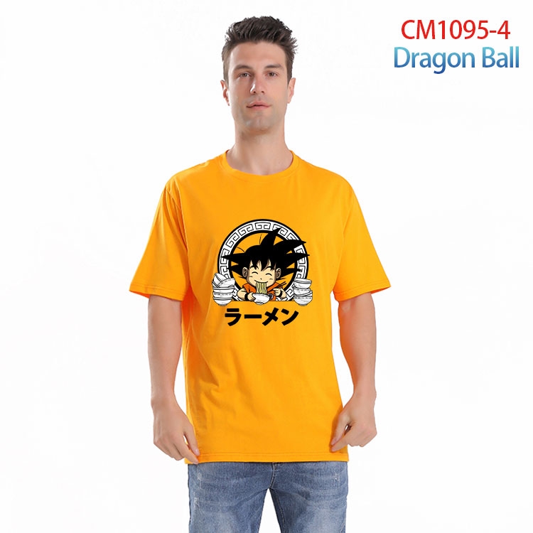 DRAGON BALL Printed short-sleeved cotton T-shirt from S to 4XL  CM 1095 4