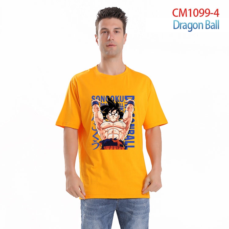 DRAGON BALL Printed short-sleeved cotton T-shirt from S to 4XL CM 1099 4