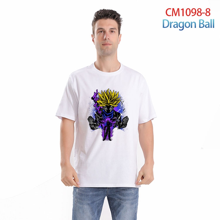 DRAGON BALL Printed short-sleeved cotton T-shirt from S to 4XL  CM 1098 8