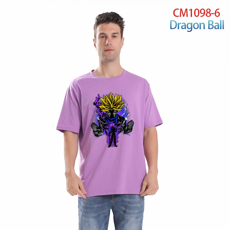 DRAGON BALL Printed short-sleeved cotton T-shirt from S to 4XL CM 1098 6