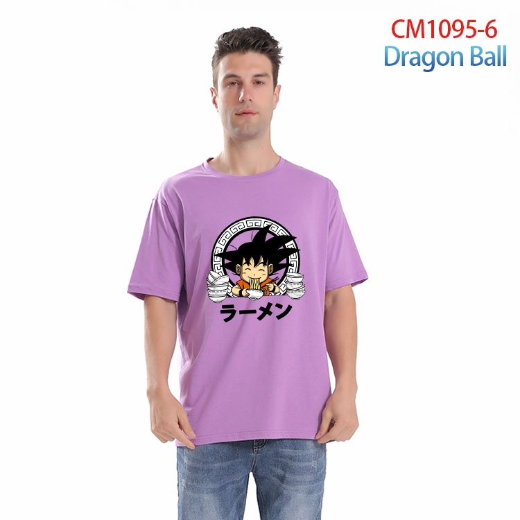 DRAGON BALL Printed short-sleeved cotton T-shirt from S to 4XL  CM 1095 6