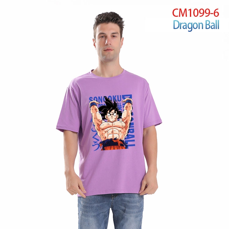 DRAGON BALL Printed short-sleeved cotton T-shirt from S to 4XL CM 1099 6