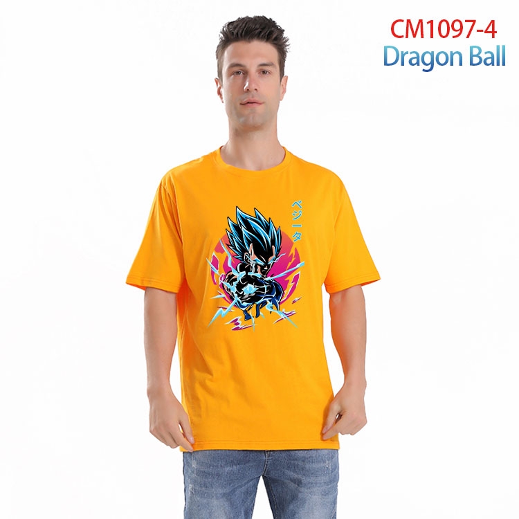 DRAGON BALL Printed short-sleeved cotton T-shirt from S to 4XL CM 1097 4