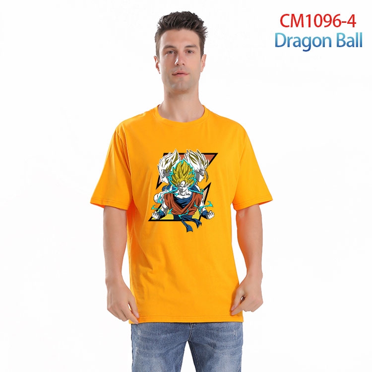 DRAGON BALL Printed short-sleeved cotton T-shirt from S to 4XL CM 1096 4