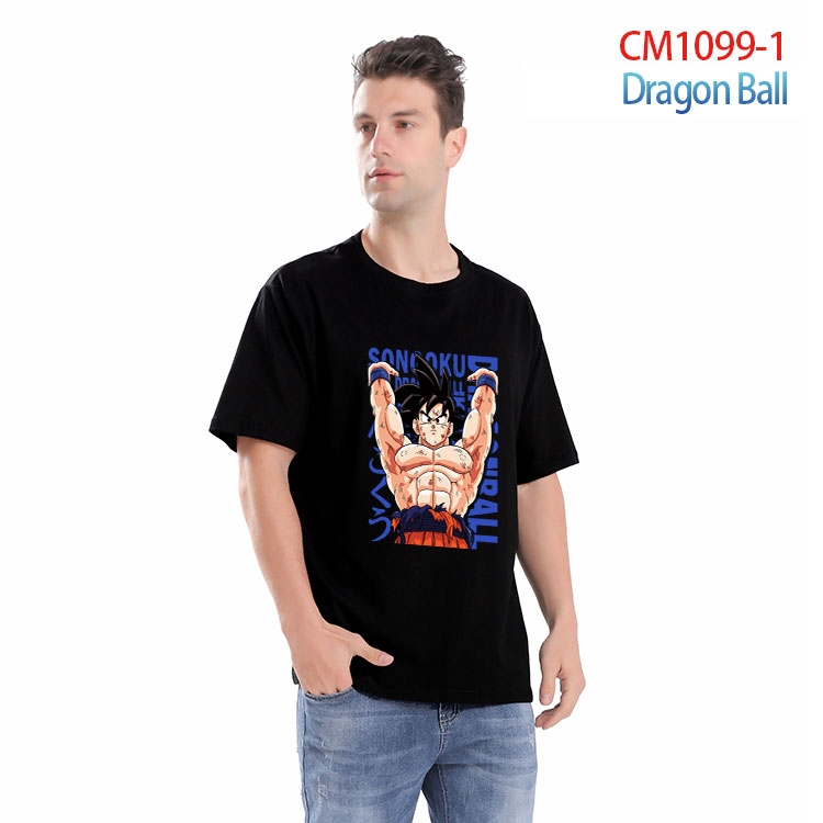 DRAGON BALL Printed short-sleeved cotton T-shirt from S to 4XL CM 1099 1
