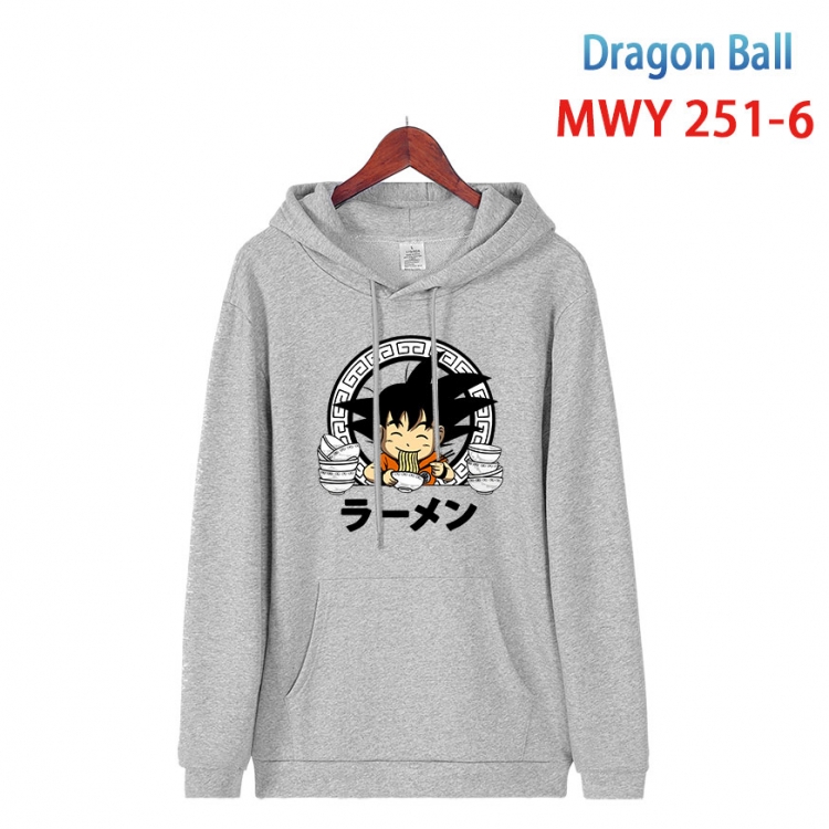DRAGON BALL  cartoon  Hooded Patch Pocket Sweatshirt from S to 4XL  MWY-251-6