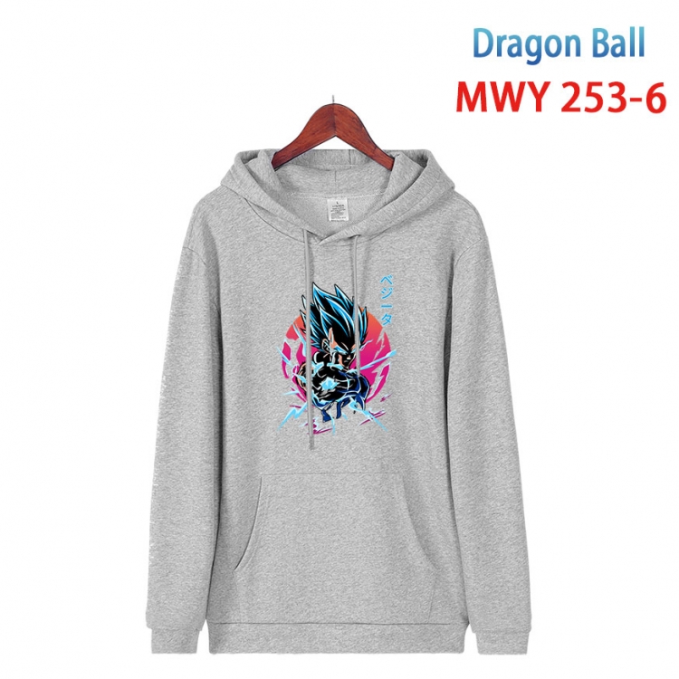DRAGON BALL  cartoon  Hooded Patch Pocket Sweatshirt from S to 4XL  MWY-254-6