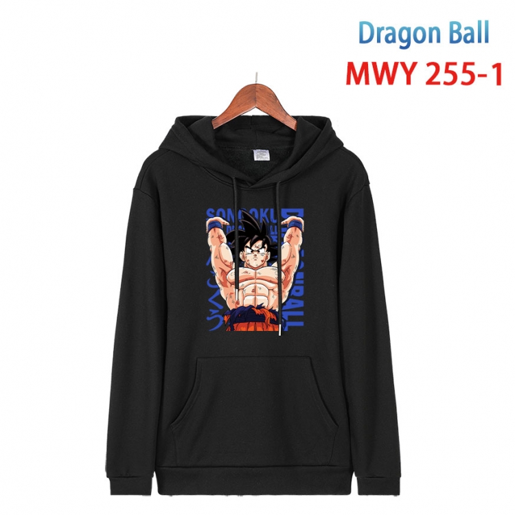 DRAGON BALL  cartoon  Hooded Patch Pocket Sweatshirt from S to 4XL MWY-255-1