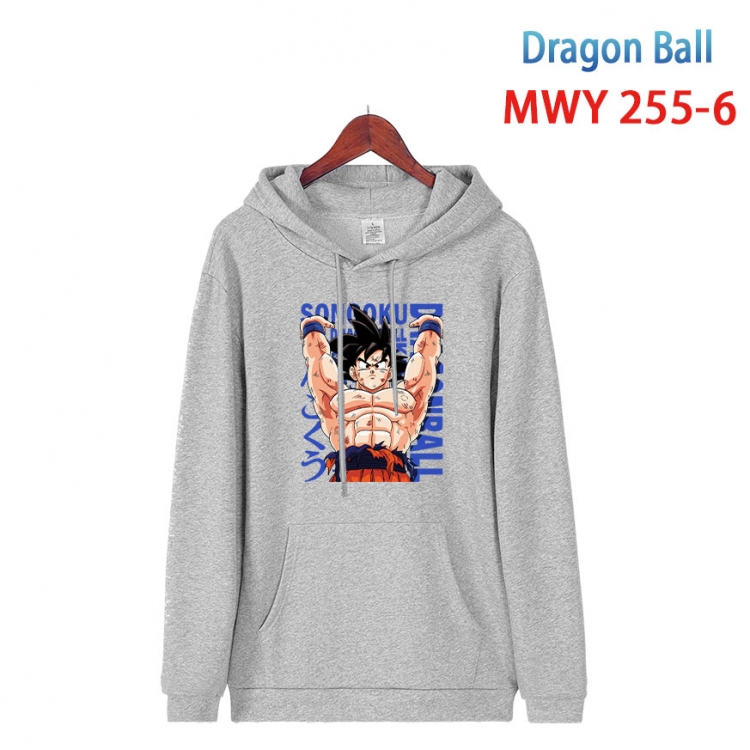 DRAGON BALL  cartoon  Hooded Patch Pocket Sweatshirt from S to 4XL  MWY-255-6