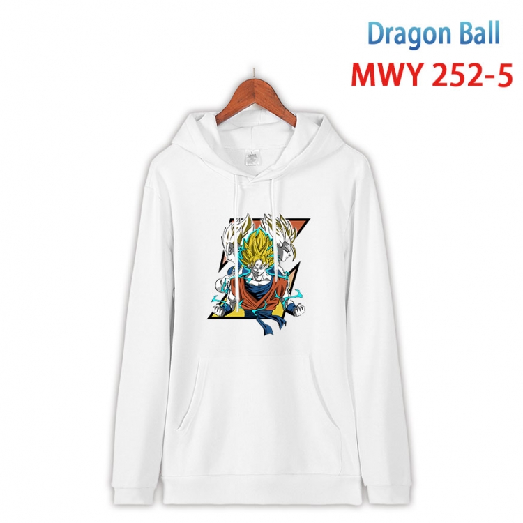 DRAGON BALL  cartoon  Hooded Patch Pocket Sweatshirt from S to 4XL  MWY-252-5