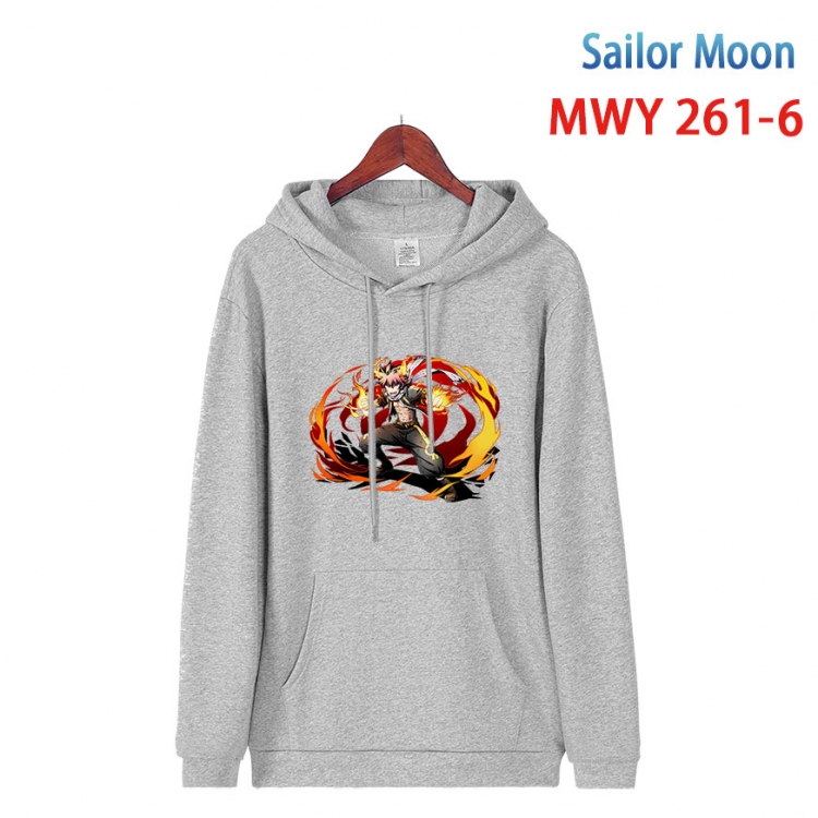 Fairy tail  cartoon  Hooded Patch Pocket Sweatshirt from S to 4XL MWY 261 6