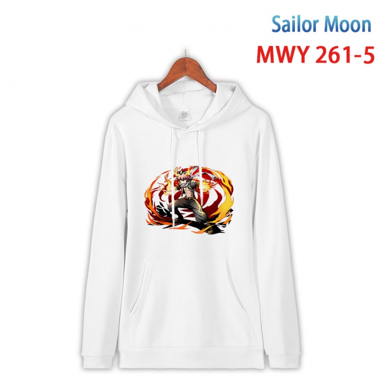 Fairy tail  cartoon  Hooded Patch Pocket Sweatshirt from S to 4XL MWY 261 5