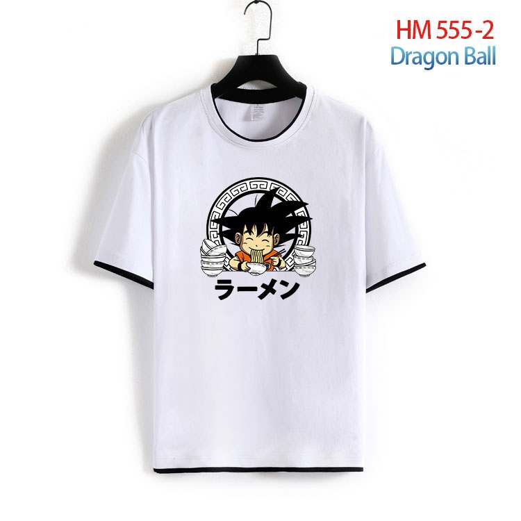 DRAGON BALL Cotton round neck short sleeve T-shirt from S to 6XL  HM 555 2