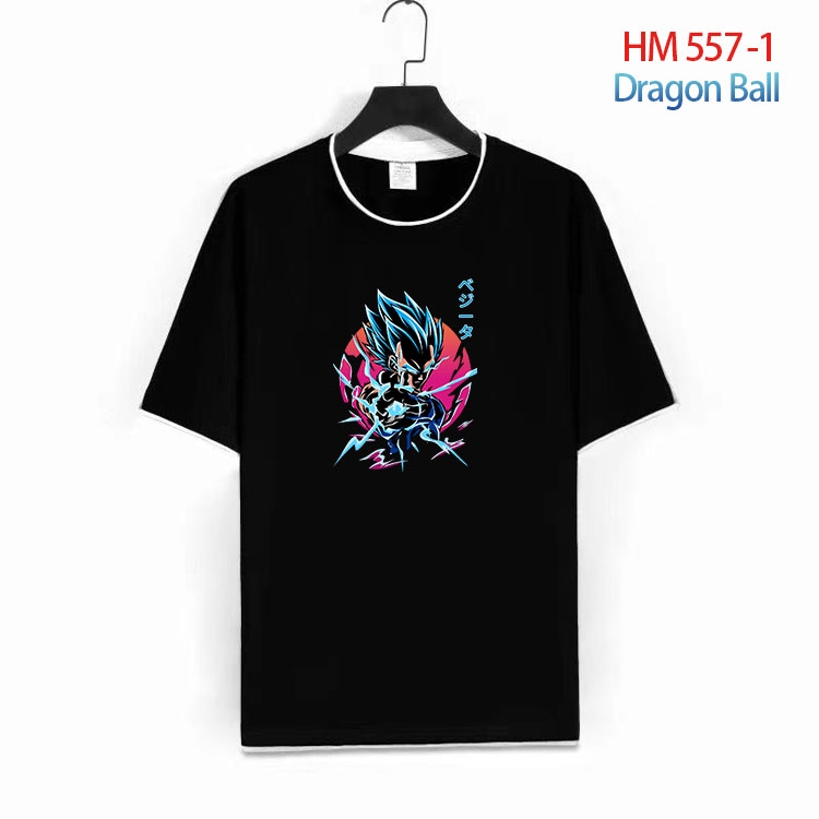 DRAGON BALL Cotton round neck short sleeve T-shirt from S to 6XL   HM 557 1