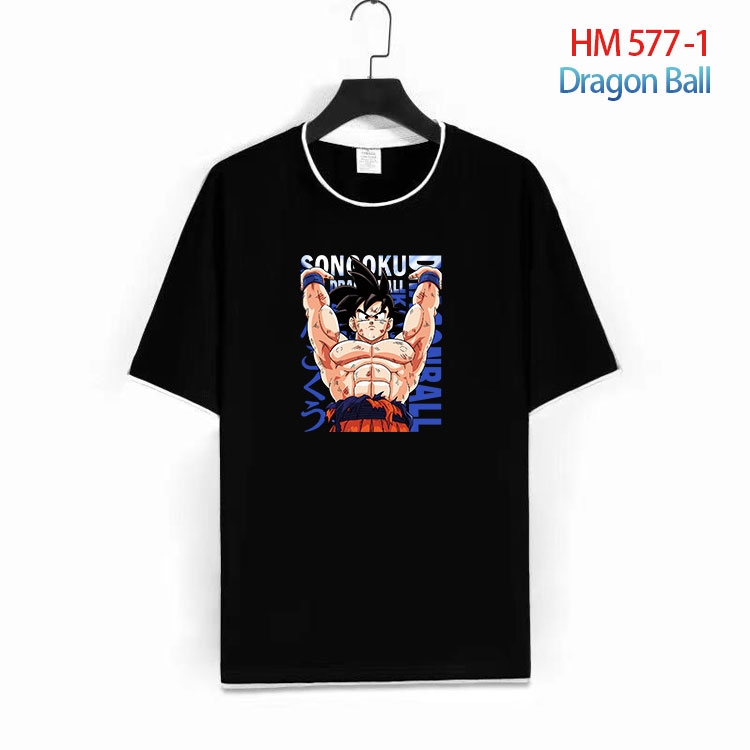 DRAGON BALL Cotton round neck short sleeve T-shirt from S to 6XL   HM 577 1