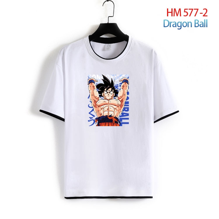 DRAGON BALL Cotton round neck short sleeve T-shirt from S to 6XL   HM 577 2