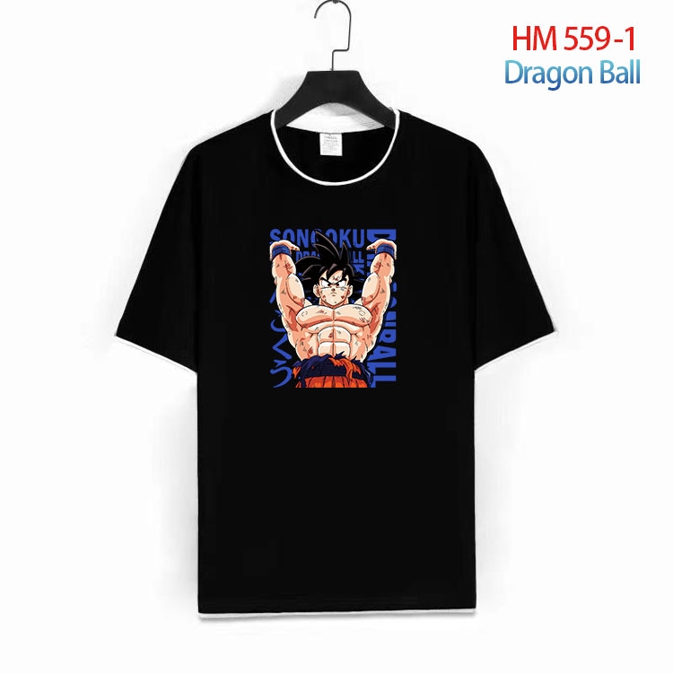 DRAGON BALL Cotton round neck short sleeve T-shirt from S to 6XL   HM 559 1
