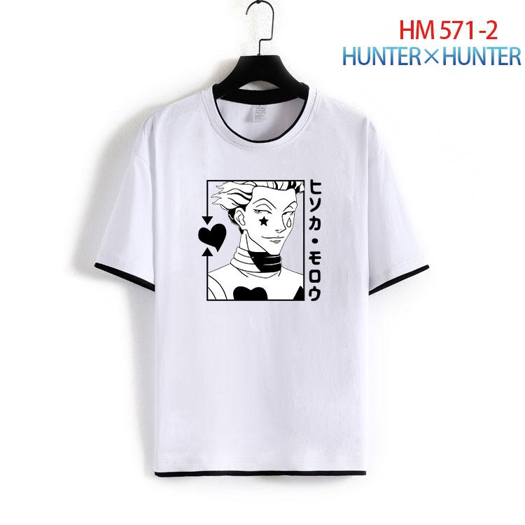 HunterXHunter Cotton round neck short sleeve T-shirt from S to 6XL  