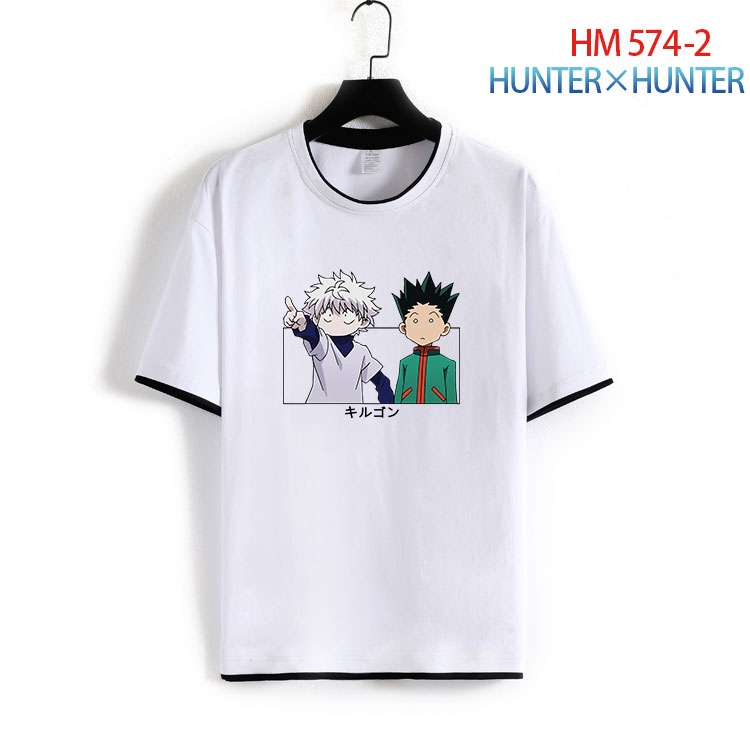 HunterXHunter Cotton round neck short sleeve T-shirt from S to 6XL  HM 574 2