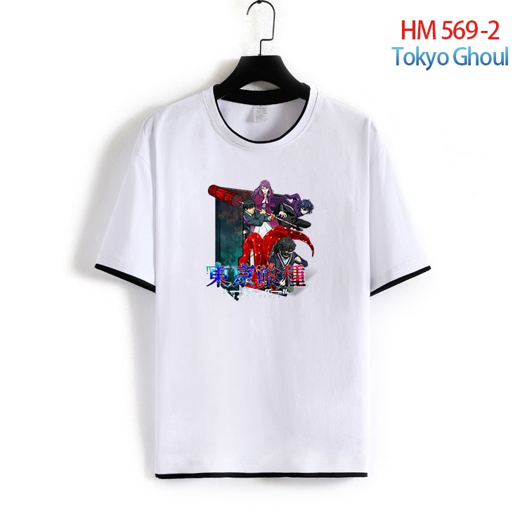 Tokyo Ghoul Cotton round neck short sleeve T-shirt from S to 6XL  HM 569 2