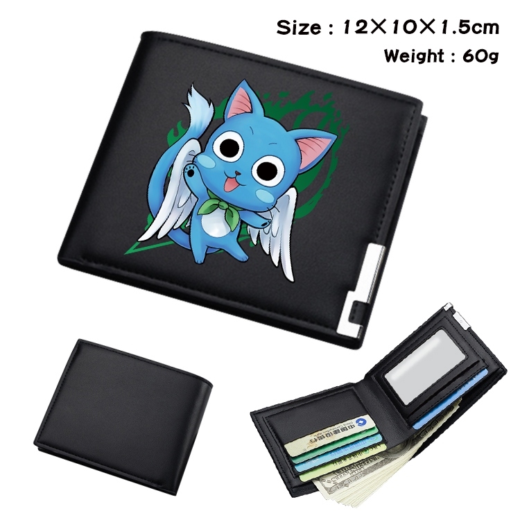 Fairy tail Anime color book two-fold wallet 12x10x1.5cm  