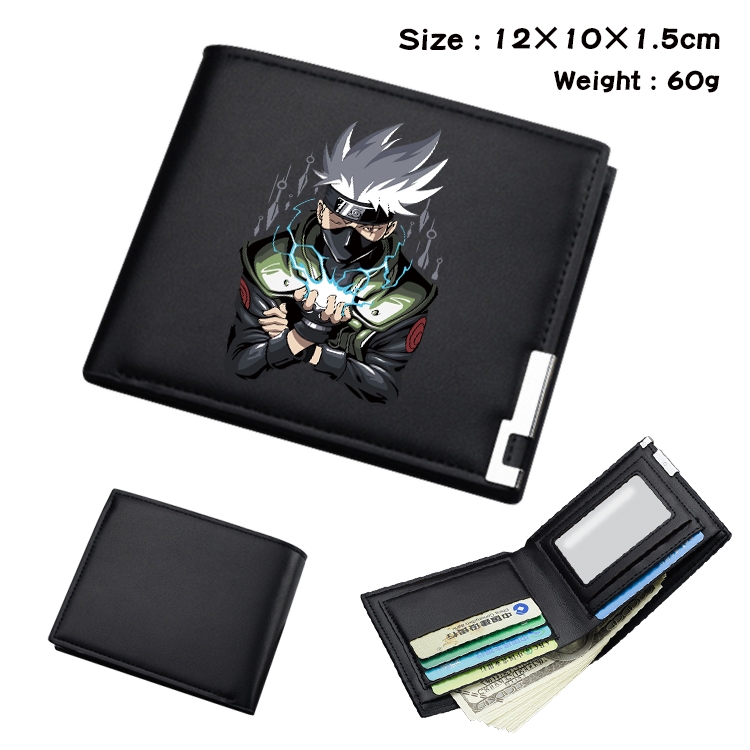 Naruto Anime color book two-fold wallet 12x10x1.5cm  